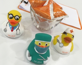 Variety from the animal kingdom: Rubber Duckies!